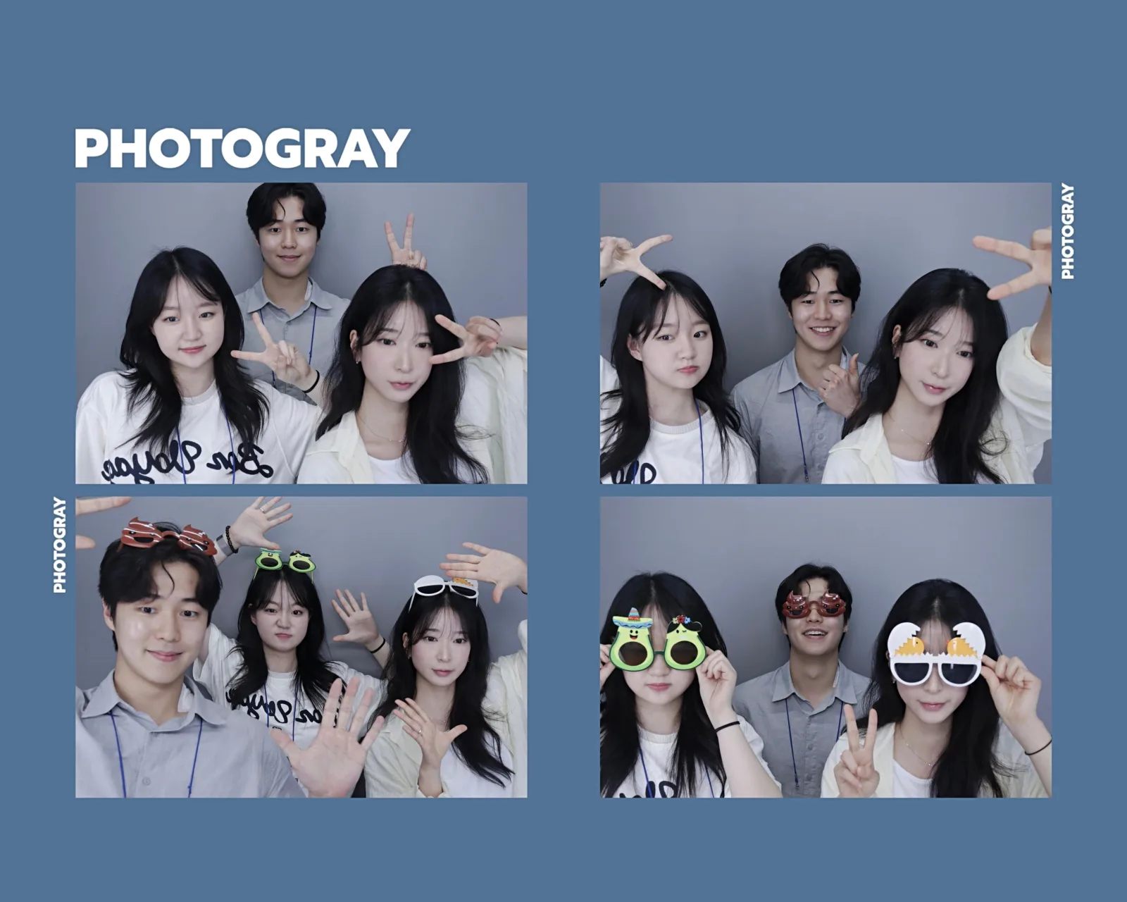 EMDP Lab students at the Advanced Materials Academy photo booth