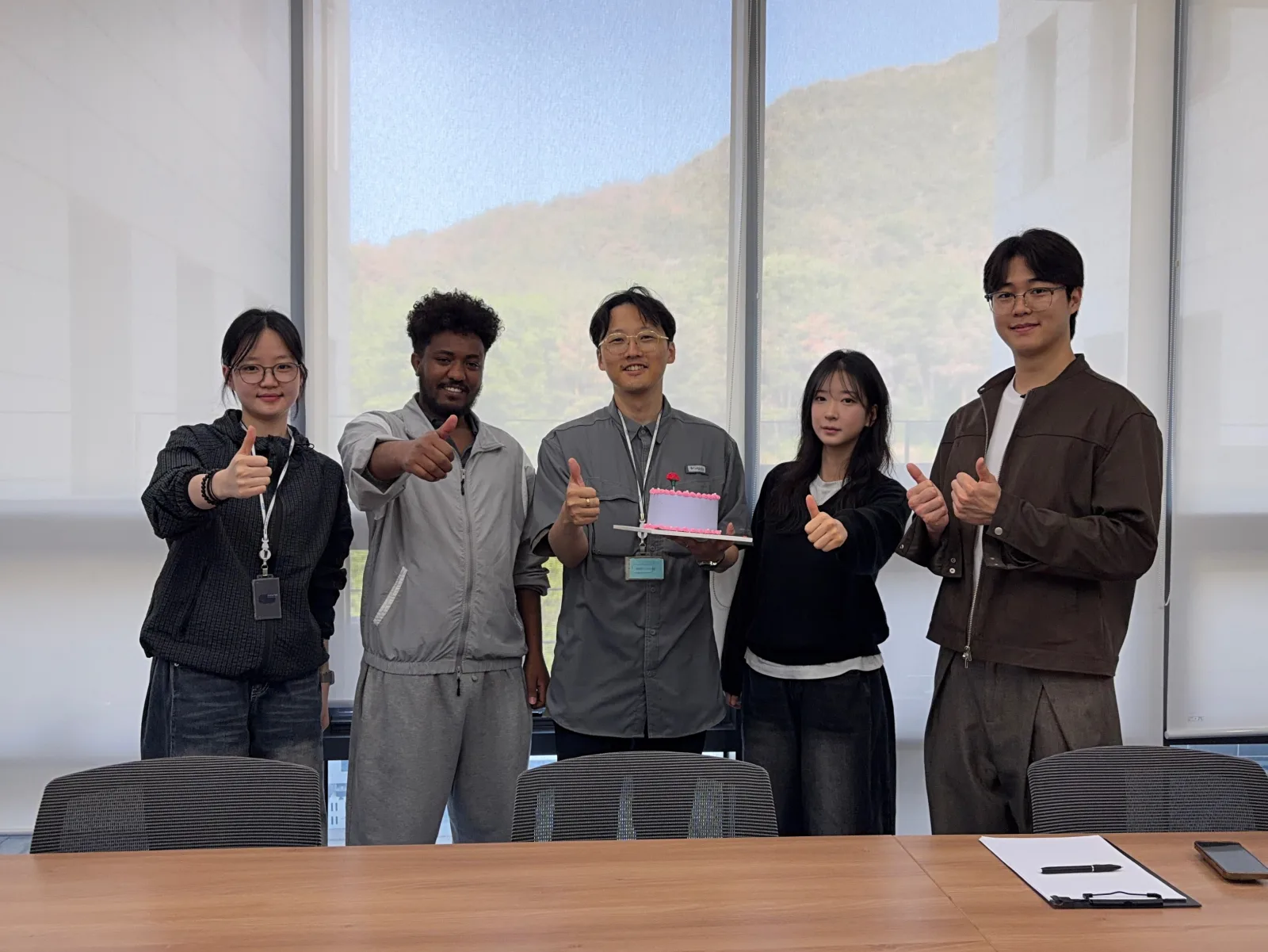 EMDP Lab members celebrating Teachers' Day together