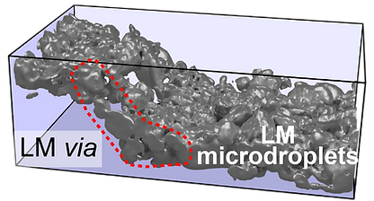 Soft via processing and polymer-compatible routing